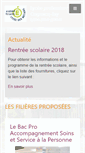 Mobile Screenshot of lycee-cognacq-jay.fr